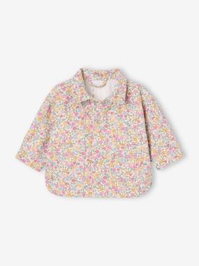 Bébé-Manteau, combipilote, nid d'ange-Manteau-Veste imprimée en toile bébé