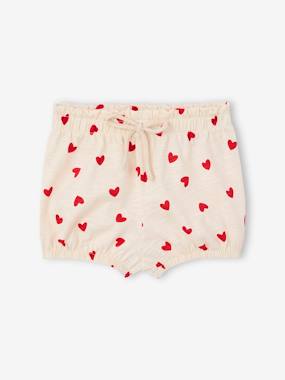 Baby-Shorts-Jersey Knit Shorts, for Baby Girls