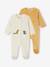 Pack of 2 velvet sleepsuits yellow - vertbaudet enfant 