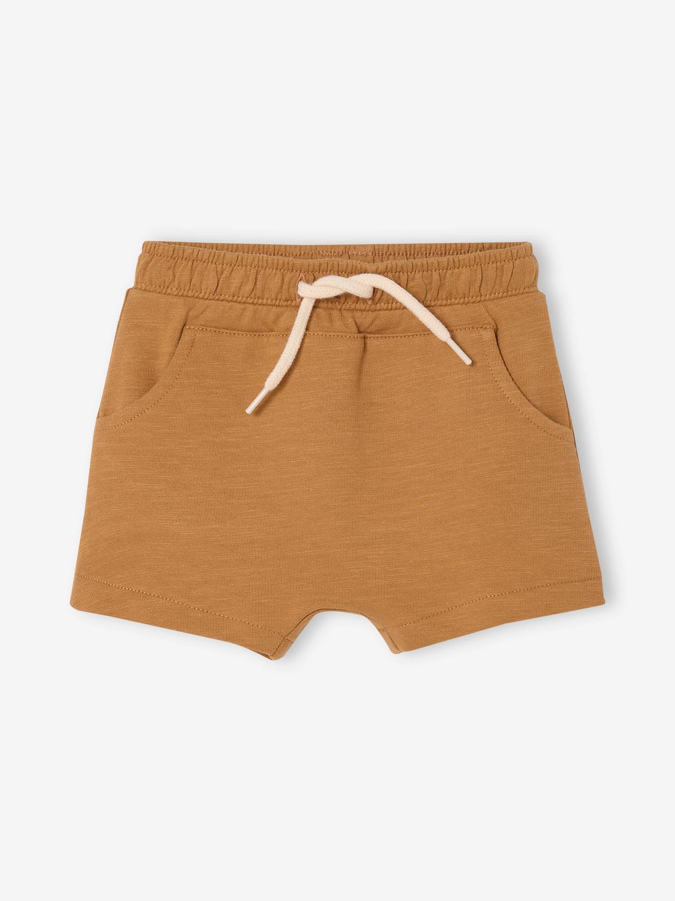 Bermuda Bébé Garçon VERTBAUDET - Molleton Marine - 100% Coton - Taille 6M