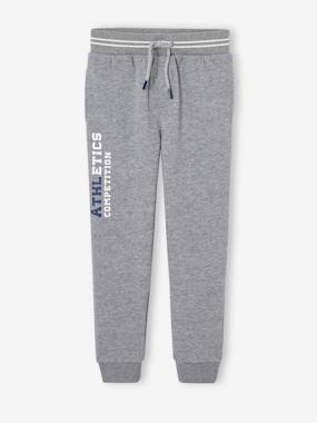 Boys-Sportswear-Boys' fleece jogging bottoms