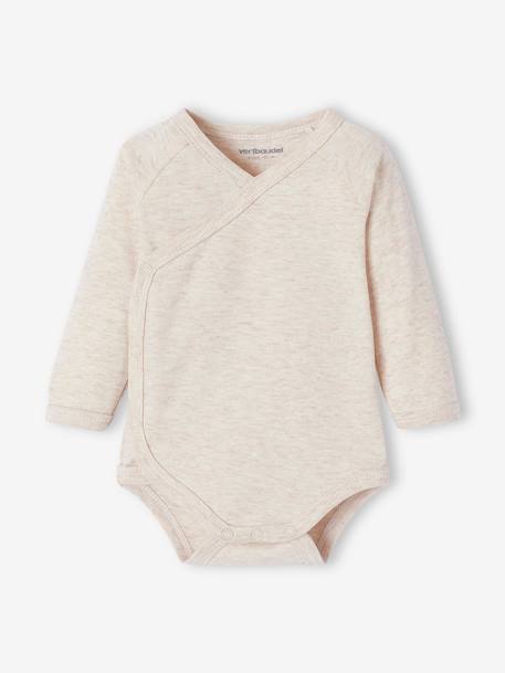 Sleepsuit gift set and 2 bear bodysuits ecru - vertbaudet enfant 