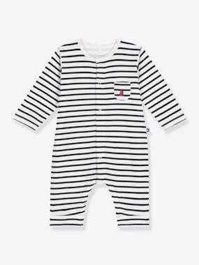 Baby-Long Tube Knit Jumpsuit by PETIT BATEAU  
