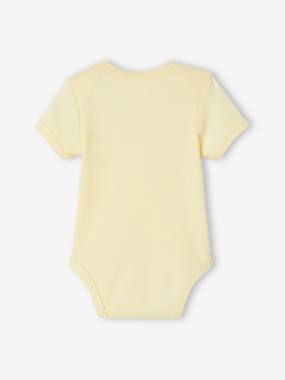 Vertbaudet Coffret De 5 Bodies Manches Courtesécru3M (60CM