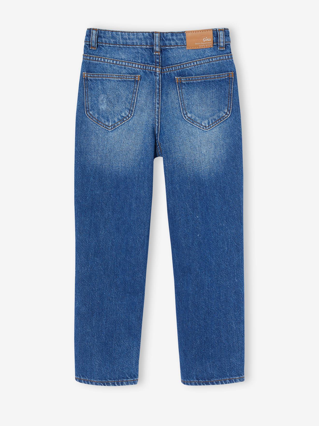 Jean fille slim morphologik tour de hanches medium gris