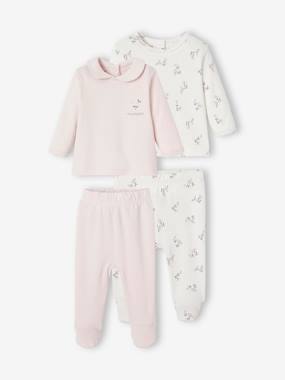-Lot de 2 pyjamas 2 pièces bébé