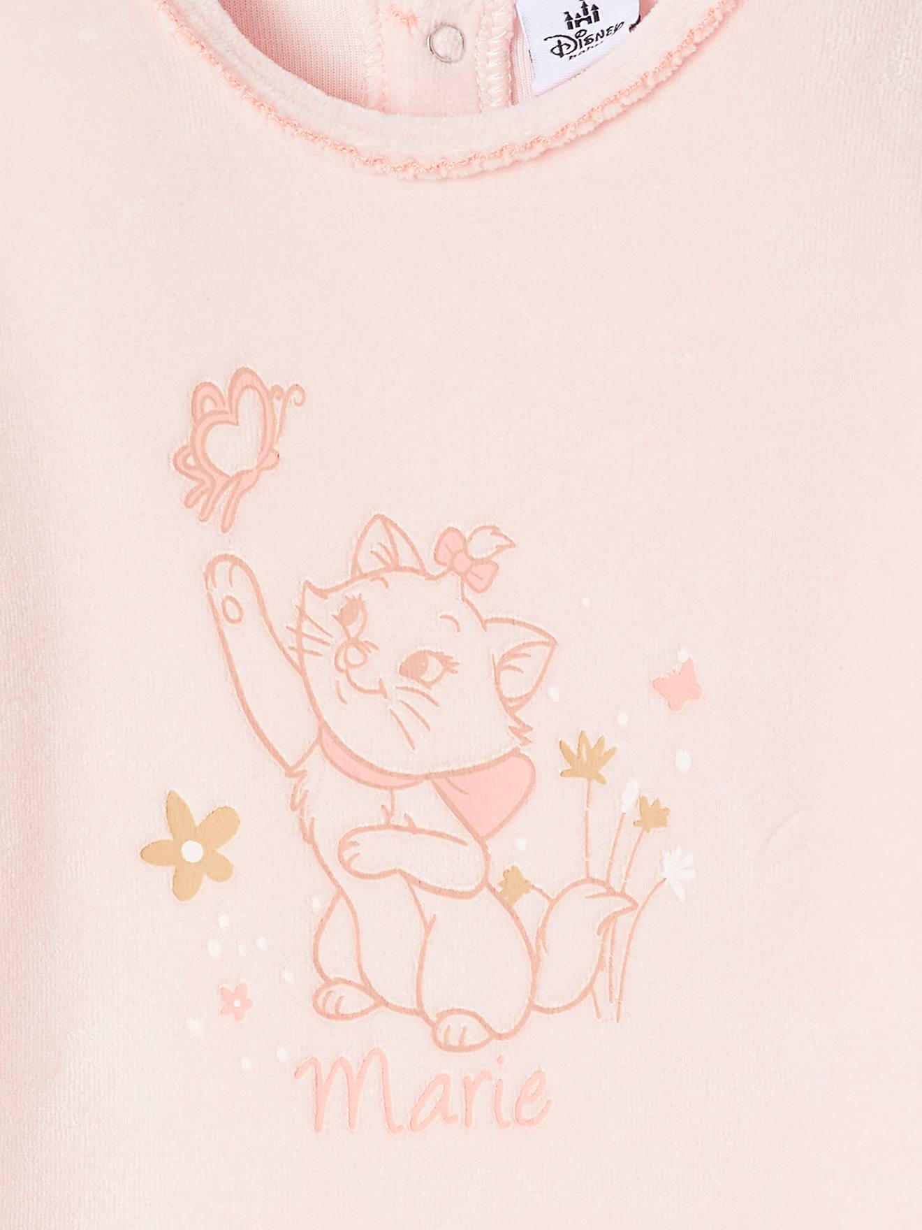 Disney® Marie Butterfly baby pyjamas pale pink, Baby