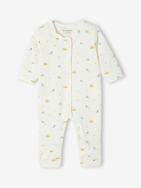 Baby-Pyjamas & Sleepsuits-Convertible baby submarine sleepsuit