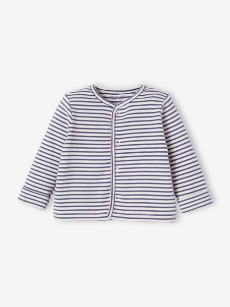 Cardigan Vertbaudet Fille 3-4 Ans - Rose Fuchsia Coton Doux - Très Bon état