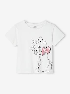 Fille-T-shirt, sous-pull-T-shirt-T-shirt Disney® Marie les Aristochats