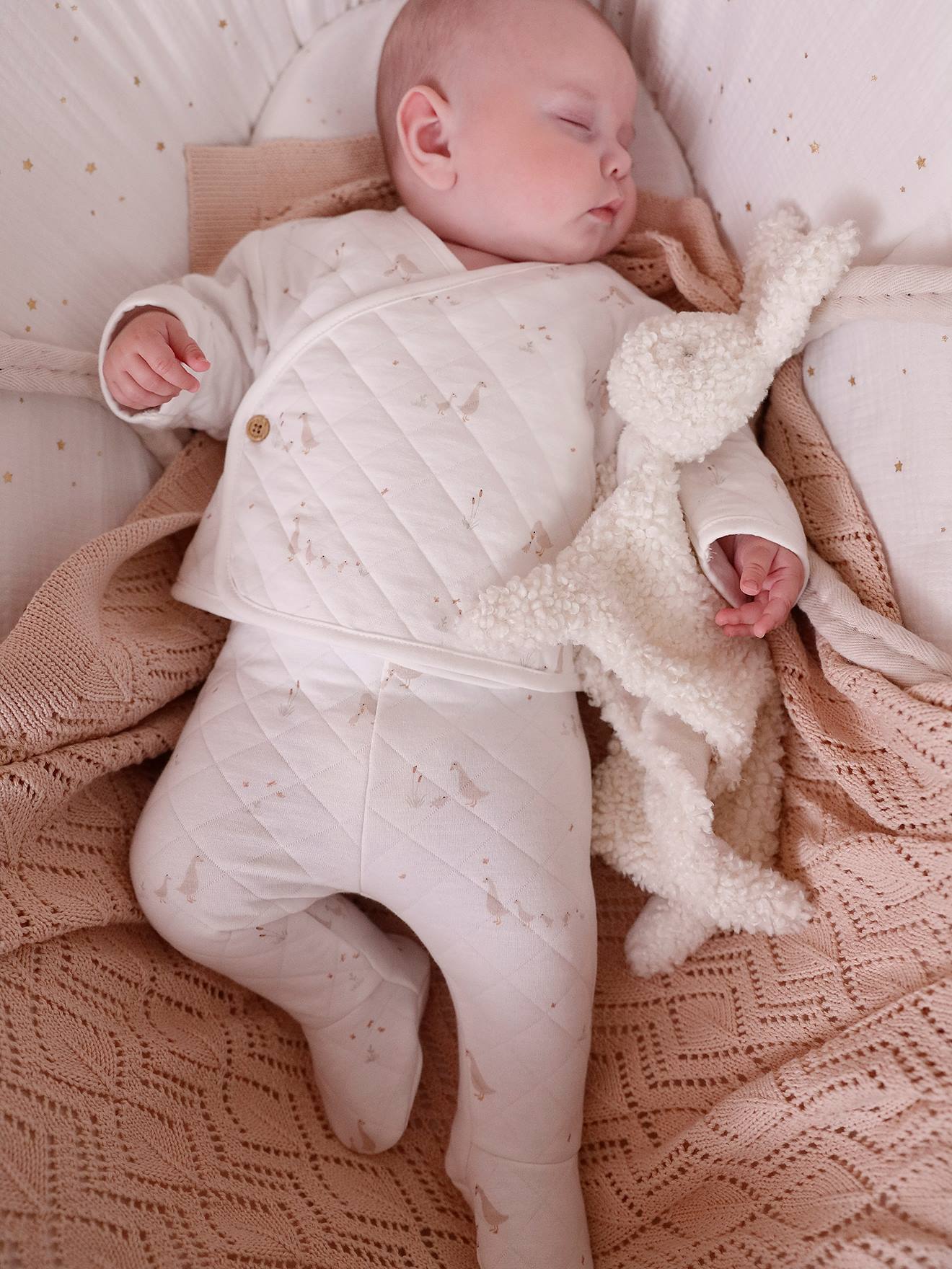 Vertbaudet Vetement Bebe Maille Ensemble Bébé Mixte Gilet Pantalon