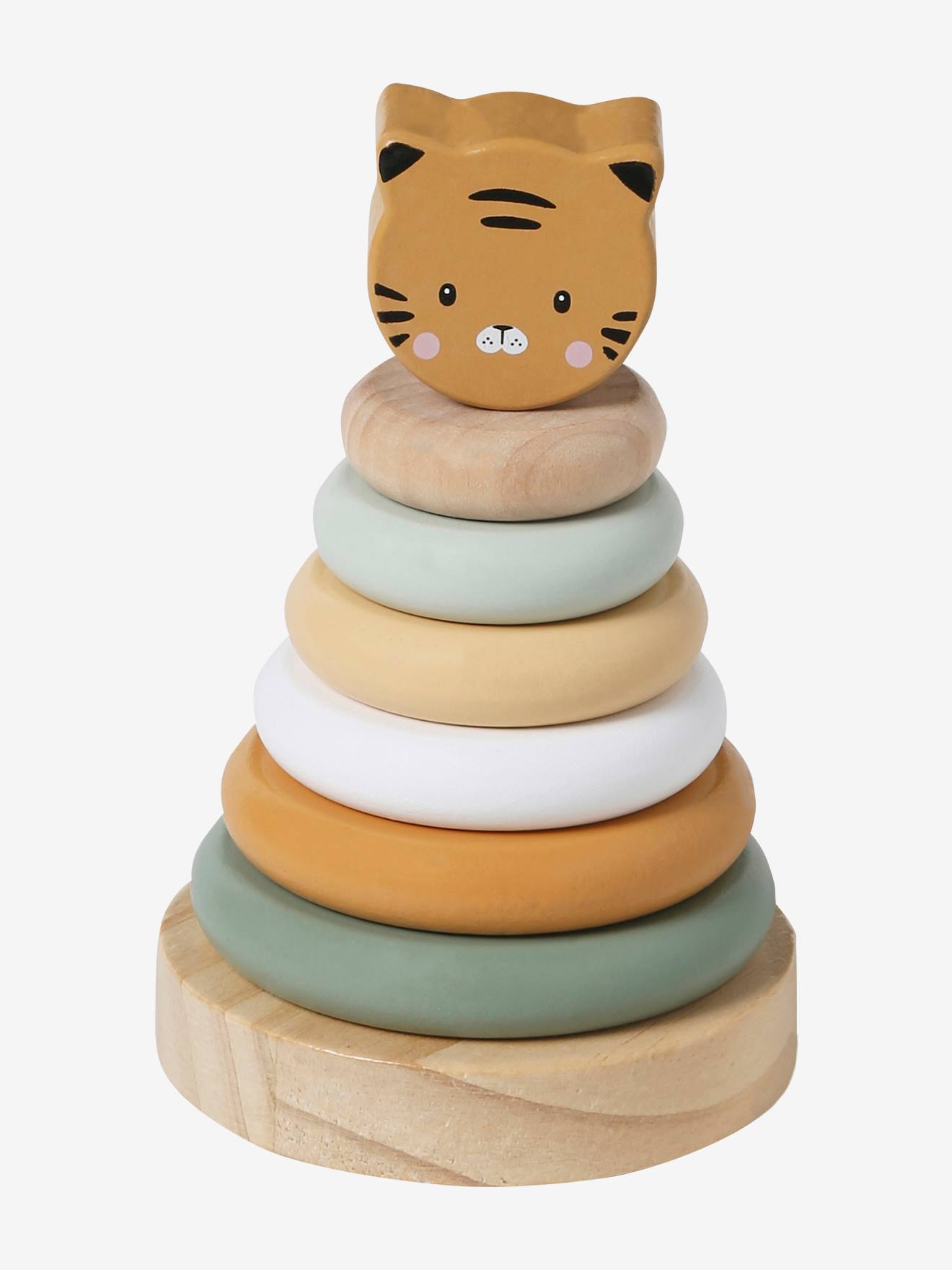 【Shapes Studio】MULTI STACKING BEADEDイアーカフ Box Set with Shapes & Stacking Tower - multicoloured, Toys