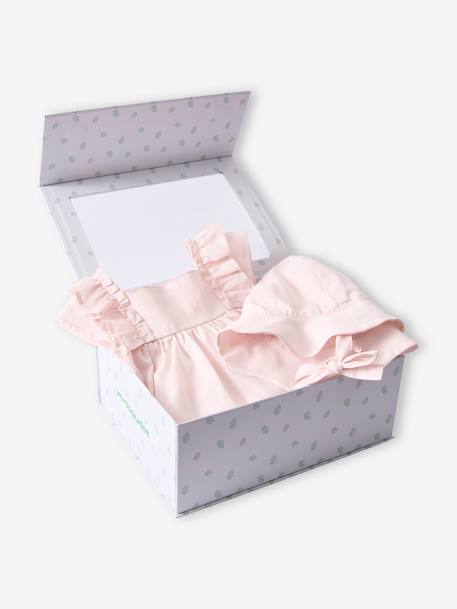 Lilette Baby Gown Set - Pale Pink main image 0