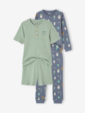 Garçon-Pyjama, surpyjama-Lot de 2 pyjamas Happy garçon