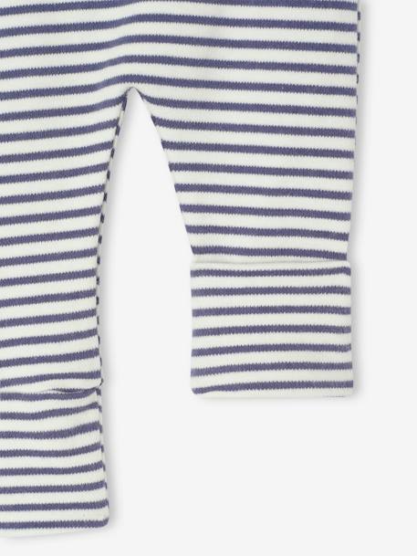 Mix & match outfit: bodysuit + leggings + cardigan + hat blue - vertbaudet enfant 