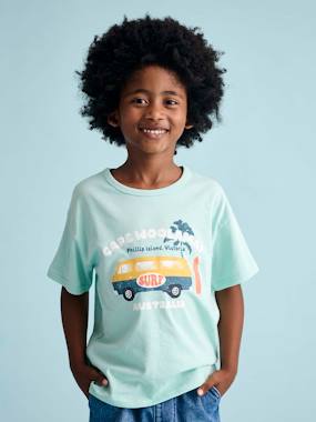 Boys-Tops-T-Shirt with Graphic Motifs for Boys