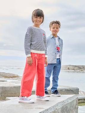 Girls-wide-leg trouser for girls