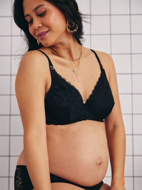 Maternity-Nursing Clothes-Pack of 2 Underwired Nursing Bras in Lace