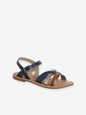 Shoes-Fancy Leather Sandals for Children 