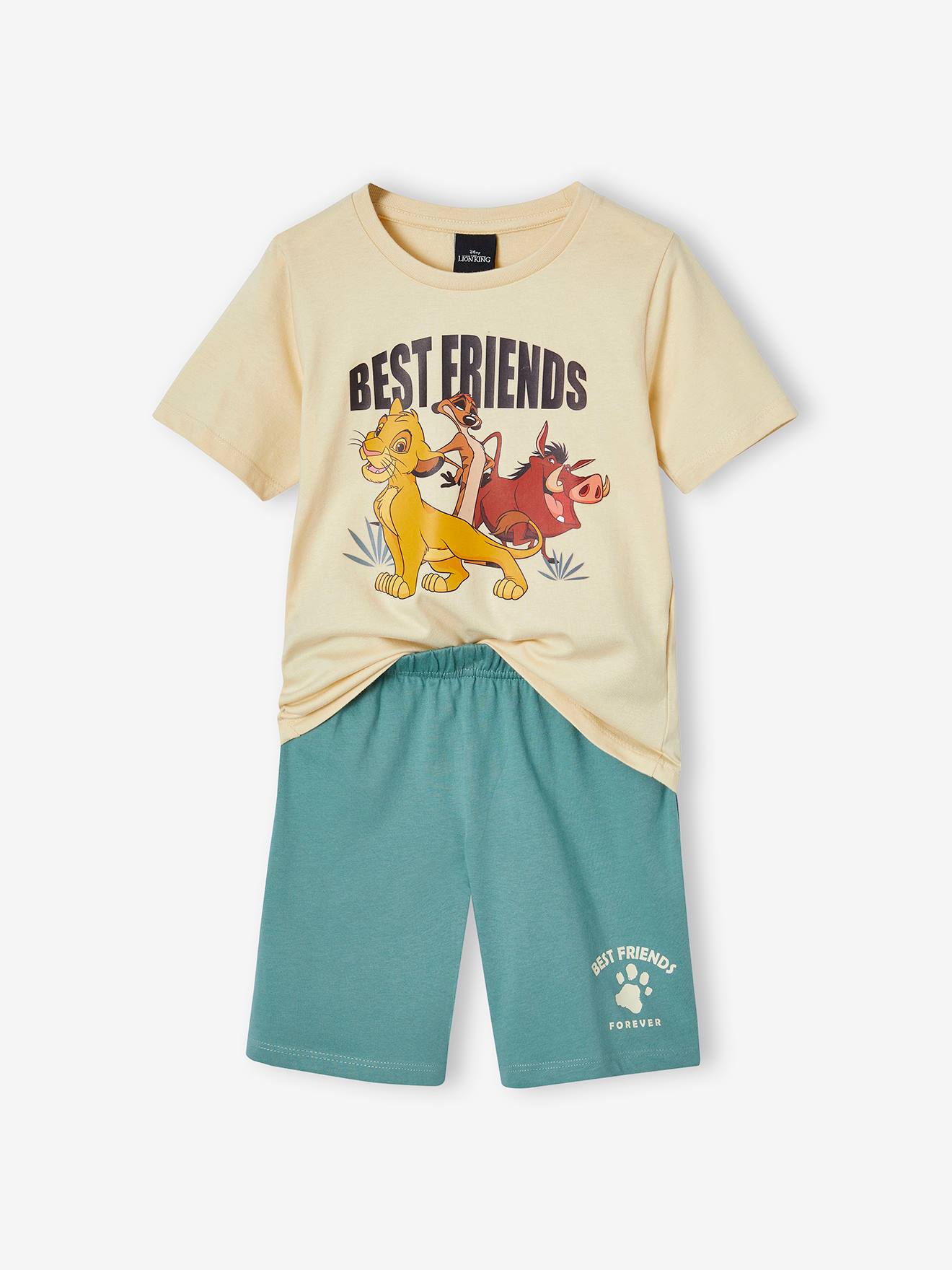 Pyjamas Disney® The Lion King Simba Best Friends emerald green, Boys