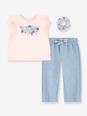 Baby-Set Top + bermuda shorts + Ruffle hair scrunchie LEVI'S®