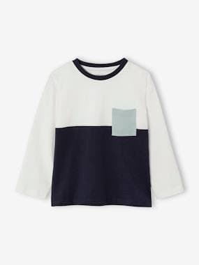 Boys-Tops-T-Shirts-Colourblock Top for Boys