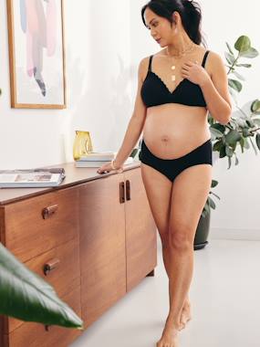 Maternity-Lingerie-Padded, Non-Wired Nursing Bra in Organic Cotton*