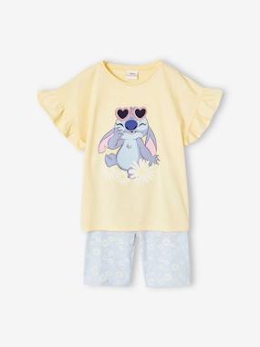 Fille-Ensemble-Ensemble tee-shirt + cycliste Disney® Stitch