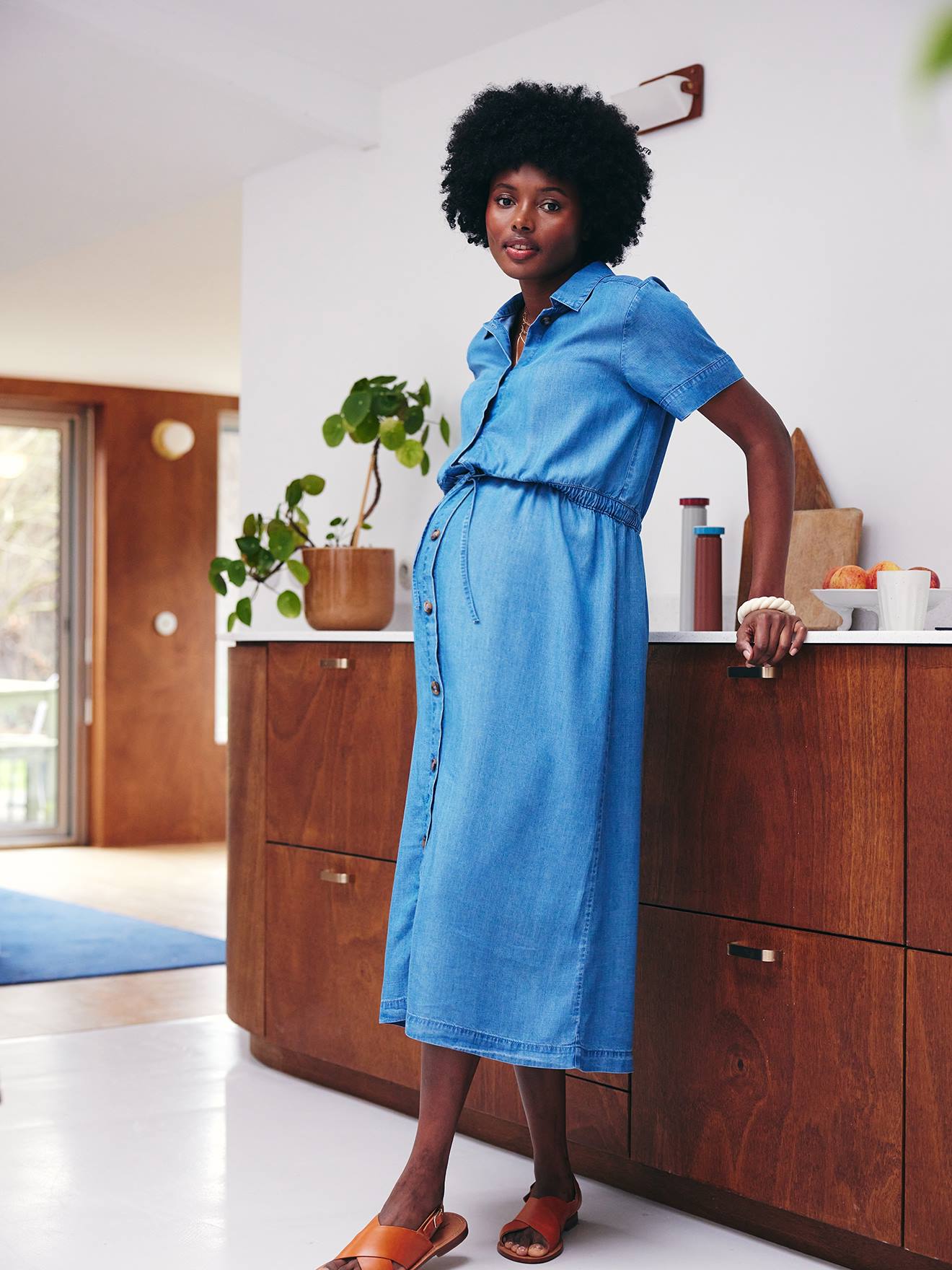 lyocell shirt dress Lyocell shirt dress