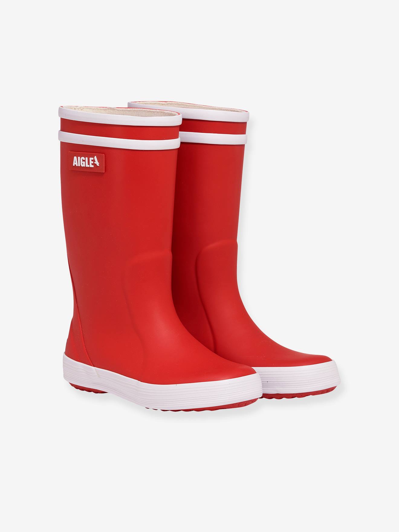 Bottes de pluie enfant Lolly Pop rouge, Chaussures