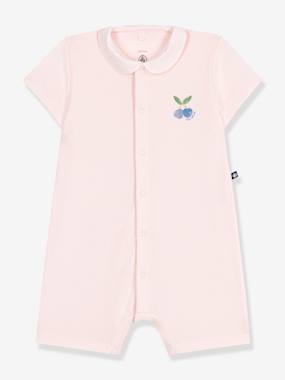 Baby-Playsuit with Peter Pan Collar for Babies, PETIT BATEAU 