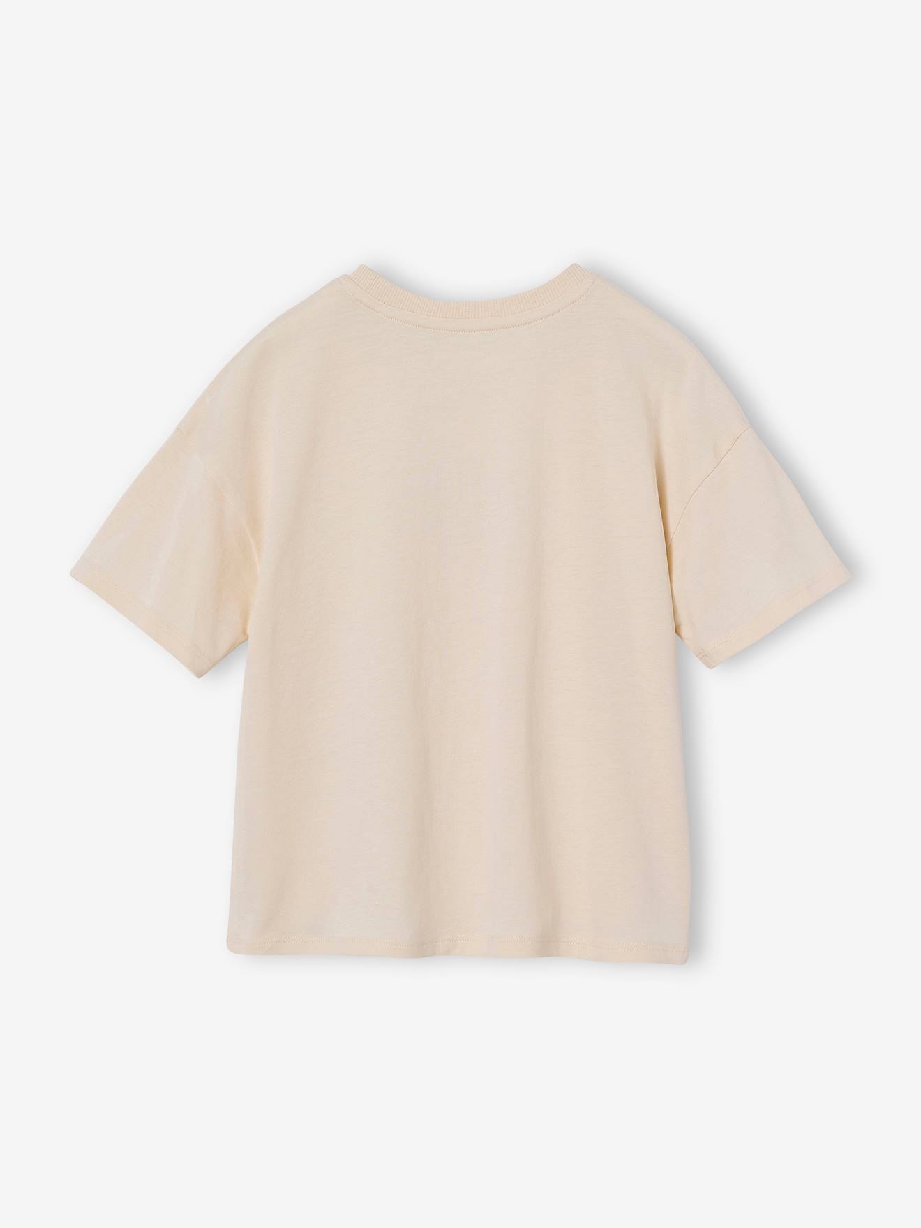 T-shirt Fille Vanila Paradise Jaune - Taille 4-5 Ans, Manches Courtes, Très Bon état Occasion