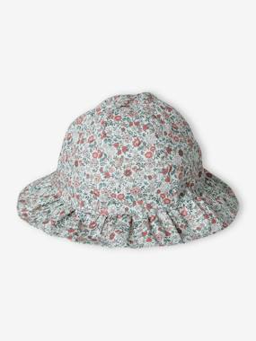 Animals Reversible Bucket Hat for Baby Boys mint green, Baby
