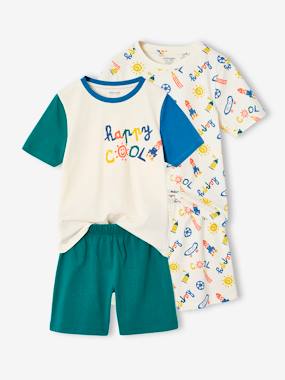 Boys-Nightwear-Pack of 2 Cool Pyjamas for Boys