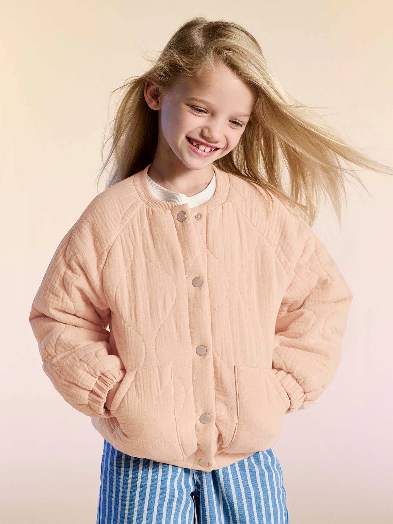 Bombers Matelassé Nina Ricci - Taille 42 (M) - Doré - Occasion Très Bon état
