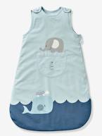 Sleeveless Baby Sleep Bag, Whale Theme  - vertbaudet enfant 