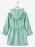 Peignoir de bain à capuche enfant BEIGE+BLEU DENIM+BLEU GRIS+CORAIL+parme+VERT BLEUTE+VERT FONCE - vertbaudet enfant 