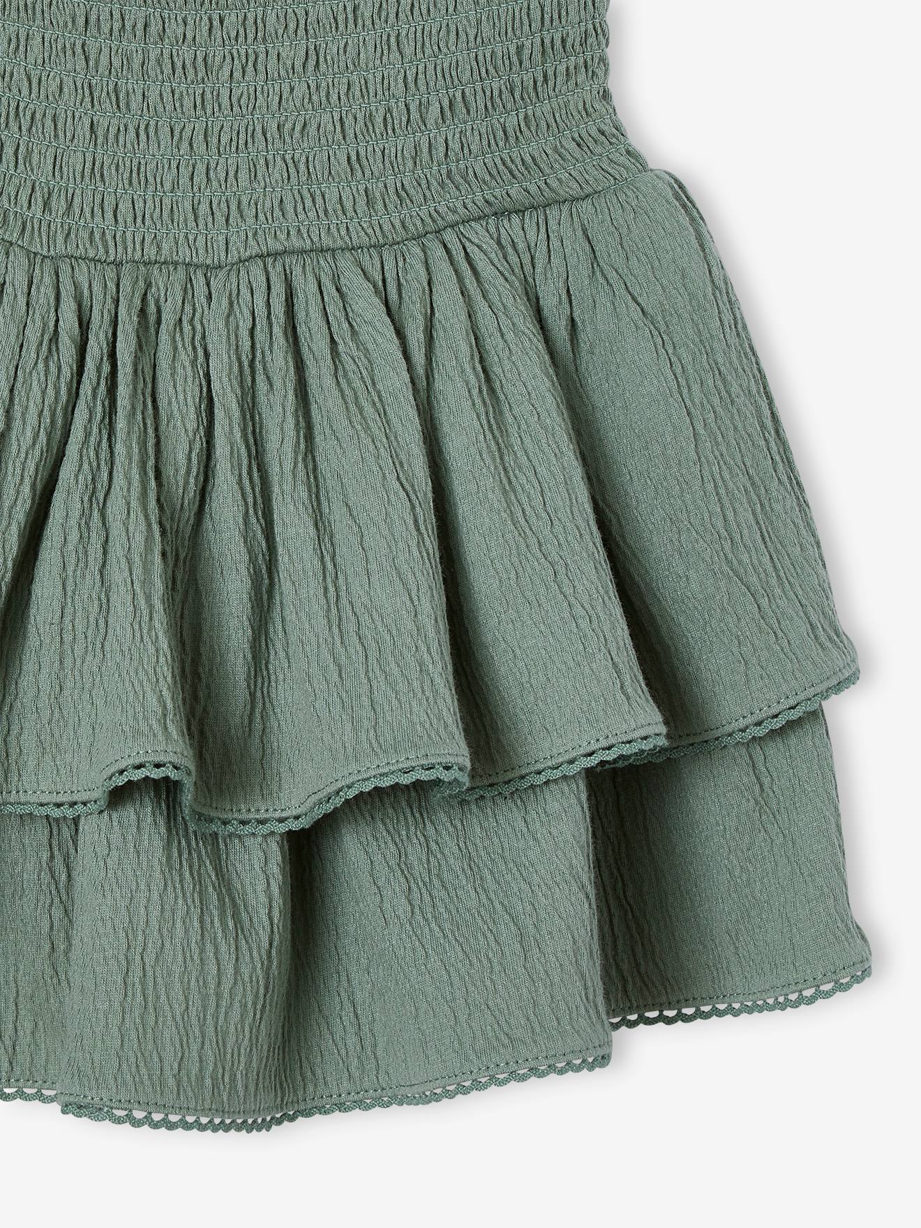 Samoyed frill skirt サモエド