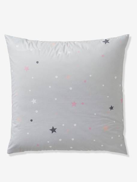 Parure housse de couette + taie d'oreiller enfant DANSEUSES ETOILES EAU DE ROSE - vertbaudet enfant 