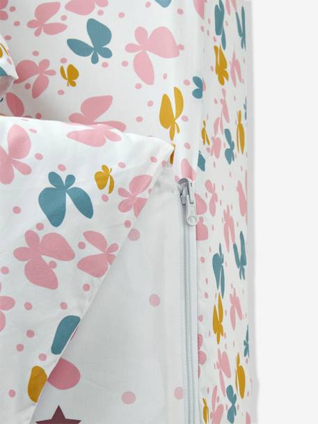 Ready-for-Bed Set with Duvet, Flight Theme WHITE LIGHT SOLID WITH DESIGN - vertbaudet enfant 