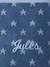 Bath Towel BLUE MEDIUM ALL OVER PRINTED+Green/cloud+Grey/stars+Pink/polka dot - vertbaudet enfant 