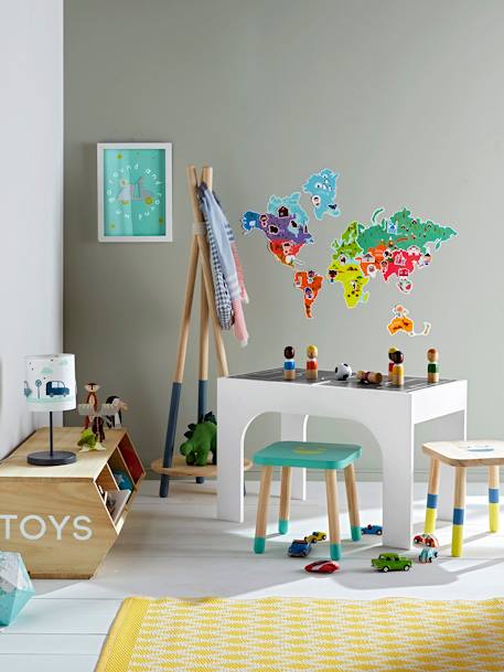 Magnetic Map Sticker White - vertbaudet enfant 