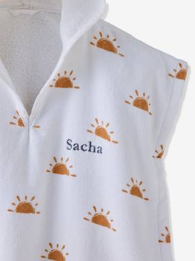 Poncho De Bain/plage Bébé VERTBAUDET – En Coton Recyclé, Rose, Taille 24/36 Mois (86/97 Cm)