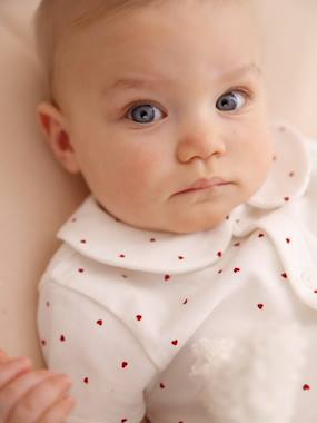 Bébé-Combinaison fleurie naissance personnalisable