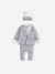 Mix & match outfit: bodysuit + leggings + cardigan + hat blue - vertbaudet enfant 