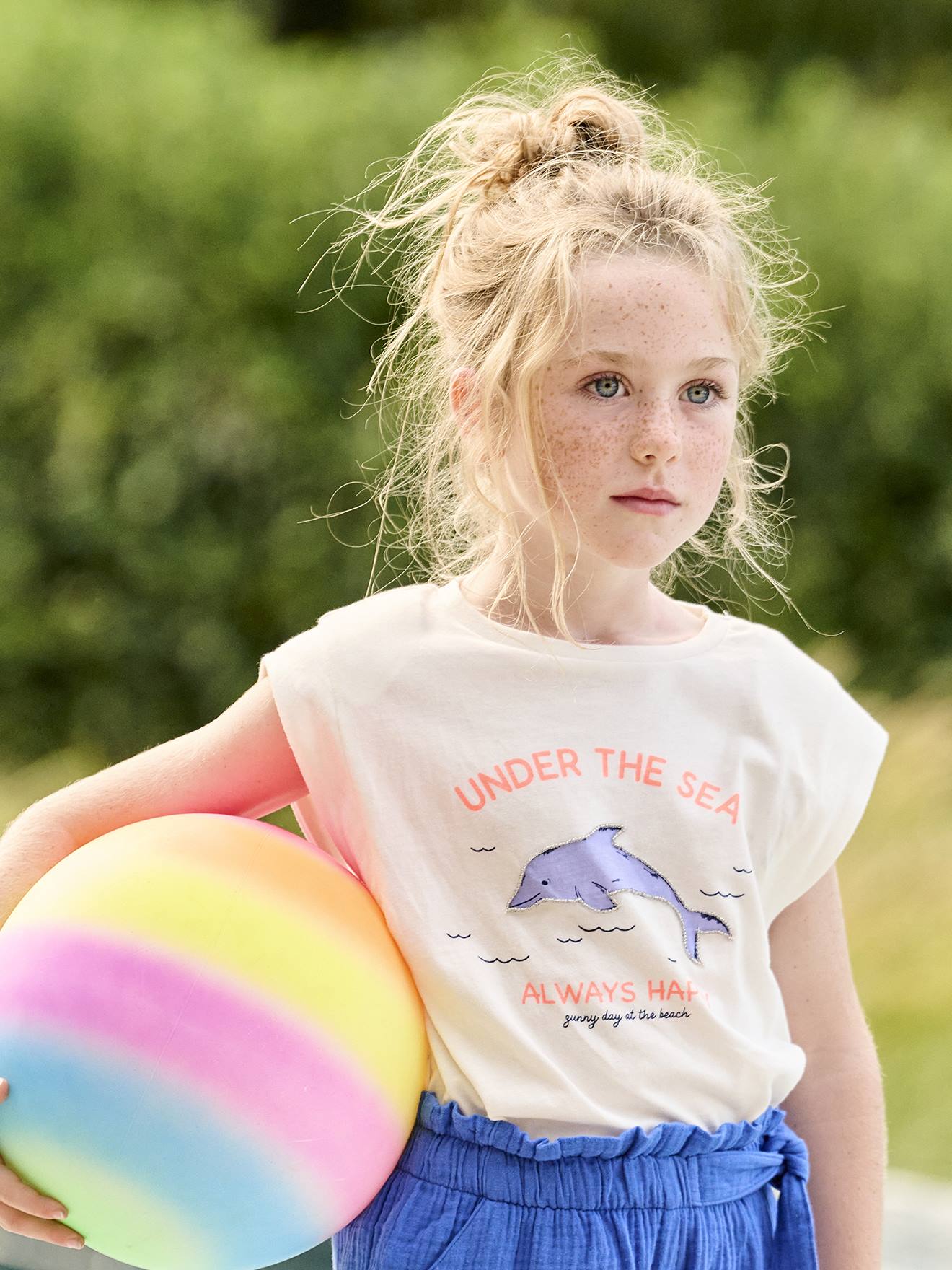 トップス TWINKLE CURVE VEST 8seconds Two Tones Textured Knit Vest Sky Blue | Vests for