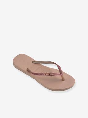 Printed Flip-Flops for Children - printed brown, Shoes display picture 3