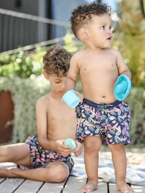 Bébé-Maillot de bain, accessoires de plage-Maillot de bain imprimé bébé garçon Capsule famille