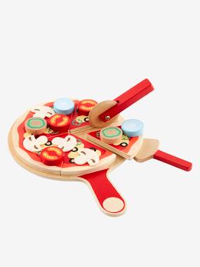 Jouet-Jeux d'imitation-Cuisines et dinette-Set pizza en bois FSC®