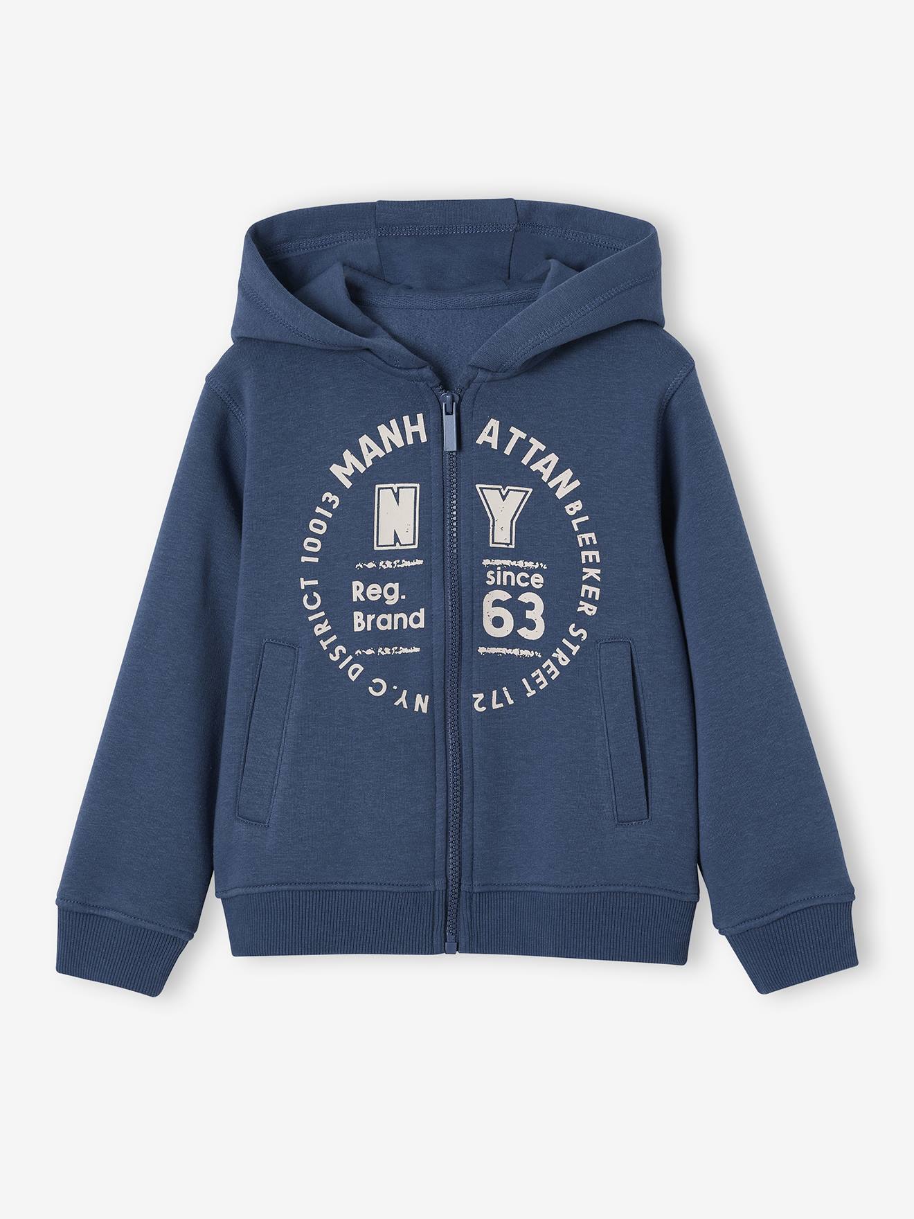 Bench Double Zip Tricot Hoody Sweat-Shirt à Capuche Garçon